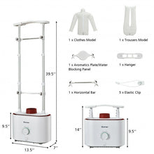 Load image into Gallery viewer, Inflatable Drying and Ironing Machine 1050W Automatic Garment Steamer-White
