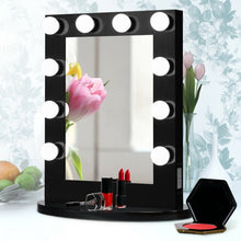 Load image into Gallery viewer, Hollywood Makeup Vanity Mirror tanding Vanity Makeup Mirror
