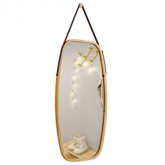 30�Modern Rectangle Wall Hanging Framed Mirror