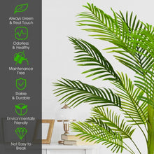 Load image into Gallery viewer, 4.3 Ft Indoor Artificial Phoenix Palm Tree Plant
