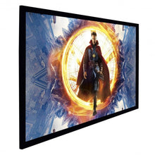 Load image into Gallery viewer, 92&quot;/100&#39;&#39;/120&#39;&#39;  Aluminum Fixed Frame 16:9 Projector Screen-120&quot;
