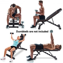 Load image into Gallery viewer, Foldable Weight Bench Adjustable Back Dumbbell Bench
