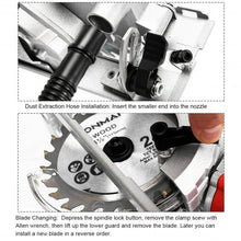 Load image into Gallery viewer, Electric 4-1/2&quot; Circular Cutting Saw with Accessory Kit
