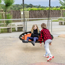 Load image into Gallery viewer, 40" Flying Saucer Round Swing Kids Play Set-Orange
