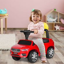 Load image into Gallery viewer, Kids Volvo Licensed Ride On Push Car Toddlers Walker-Red
