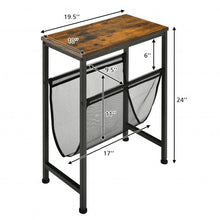 Load image into Gallery viewer, Narrow  Sling Industrial Accent Console Table
