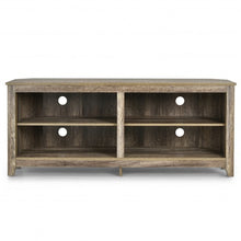 Load image into Gallery viewer, 4 Cubby Entertainment Media Console with Shelves
