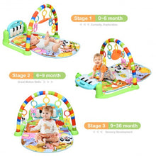 Load image into Gallery viewer, Baby Kick &amp; Play Piano Gym Activity Play Mat
