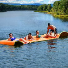 Load image into Gallery viewer, 12’ x 6’ 3 Layer Floating Water Pad-Orange
