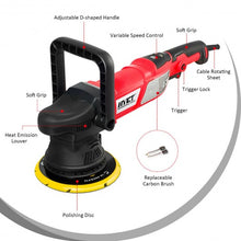 Load image into Gallery viewer, 6&quot; Variable Speed Dual Action Polisher Random Orbital Kit
