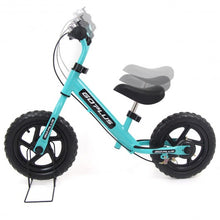 Load image into Gallery viewer, 12&quot; Four Colors Kids Balance Bike Scooter with Brakes and Bell-Navy
