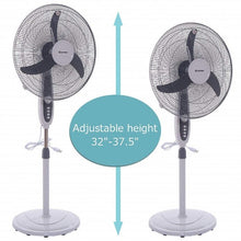 Load image into Gallery viewer, 18&quot; Oscillating Standing Floor Fan
