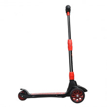 Load image into Gallery viewer, Adjustable Height Folding Aluminum Kids Kick Scooter-Black
