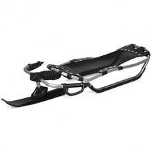 Load image into Gallery viewer, Snow Racer Sled with Textured Grip Handles and Mesh Seat
