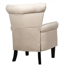 Load image into Gallery viewer, Modern Accent Tufted Upholstered Single Sofa-Beige

