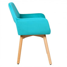 Load image into Gallery viewer, Set of 2 Modern Accent Armchairs-Blue
