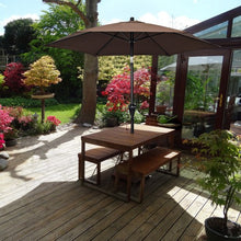 Load image into Gallery viewer, 6.3ft Outdoor Patio Easy Tilt Umbrella Sunshade Cover
