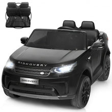 Load image into Gallery viewer, 12V Licensed 2-Seater Land Rover Kid Ride On Car -Black
