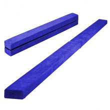 Load image into Gallery viewer, 7&#39; Sectional Gymnastics Floor Balance Beam-Blue
