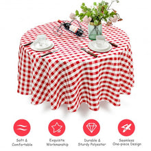 Load image into Gallery viewer, 2 Pcs Stain Resistant and Wrinkle Resistant Table Cloth-Red
