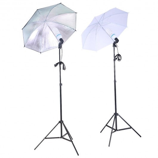 4 x 33’’ Photo Studio Fluorescent Lighting Umbrella