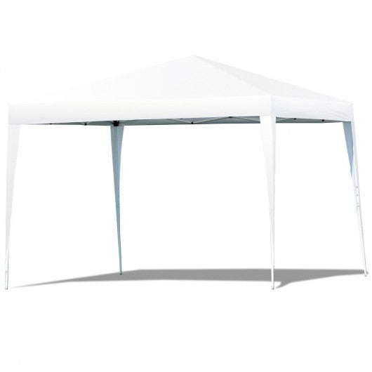 Outdoor Foldable Portable Shelter Gazebo Canopy Tent -White