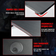 Load image into Gallery viewer, Mousepad Cup Holder Headphone Hook Gaming Computer Desk
