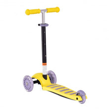 Load image into Gallery viewer, Adjust Handle 3 LED Light up PU Wheels Kids Kick Scooter-Yellow
