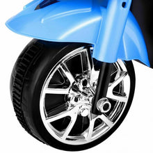 Load image into Gallery viewer, 3 Wheel Kids Ride On Motorcycle 6V Battery Powered Electric Toy Bicyle-Blue
