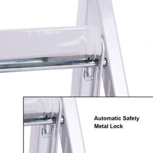 Load image into Gallery viewer, 4 Steps Folding Heavy Duty Steel Anti-slip Ladder
