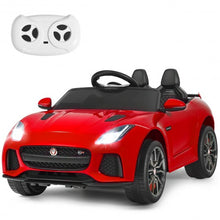 Load image into Gallery viewer, 12V Jaguar F-Type SVR Licensed Kids Ride On Car-Red
