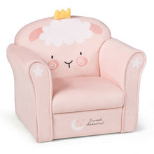 Load image into Gallery viewer, Kids Lamb Sofa Children Armrest Couch
