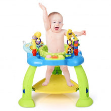 Load image into Gallery viewer, 2-in-1 Baby Jumperoo Adjustable Sit-to-stand Activity Center-Green
