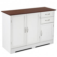 Load image into Gallery viewer, Buffet Storage Cabinet  Kitchen Sideboard with 2 Drawers

