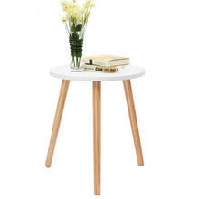 Load image into Gallery viewer, Small Modern Round Coffee Tea Side Table
