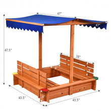Load image into Gallery viewer, Kids Outdoor Playset Cedar Sandbox
