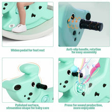 Load image into Gallery viewer, Baby Kids Animal Rocking Horse with Music and Lights-Green
