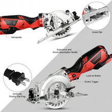 Load image into Gallery viewer, Electric 4-1/2&quot; Circular Cutting Saw with Accessory Kit
