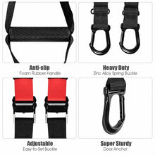 Load image into Gallery viewer, Bodyweight Fitness Resistance Straps Trainer with Adjustable Length
