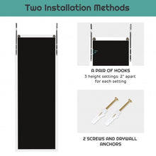 Load image into Gallery viewer, Wood Frame Full Length Hanging Mirror-White
