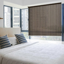Load image into Gallery viewer, 6&#39; x 6&#39; Roller Light Filtering Protection Window Shade Blind-Coffee
