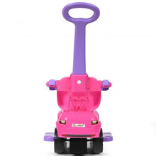 Load image into Gallery viewer, Honey Joy 3 in 1 Ride on Push Car Toddler Stroller Sliding Car with Music-Pink

