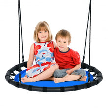 Load image into Gallery viewer, 40" Flying Saucer Round Swing Kids Play Set-Blue
