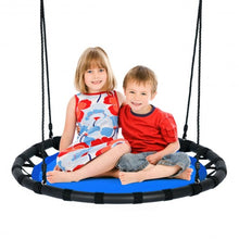 Load image into Gallery viewer, 40&quot; Flying Saucer Round Swing Kids Play Set-Blue
