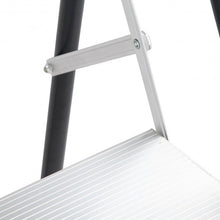 Load image into Gallery viewer, 2-in-1 Convertible 3-Step Ladder Hand Truck with Two Wheels
