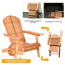 Load image into Gallery viewer, Eucalyptus Chair Foldable Outdoor Wood Lounger Chair
