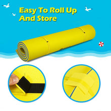 Load image into Gallery viewer, 9&#39; x 6&#39; 3 Layer Floating Water Pad Foam Mat -Yellow
