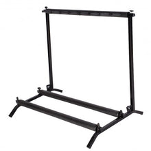Load image into Gallery viewer, 7 Guitar Rack Holder Folding Stand Organizer
