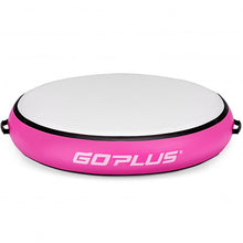 Load image into Gallery viewer, 40&quot; Inflatable Round Gymnastic Mat Tumbling Floor Mat with Electric Pump-Pink
