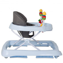 Load image into Gallery viewer, Adjustable Height Removable Folding Portable Baby Walker-Gray
